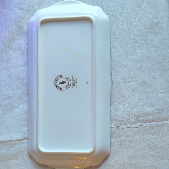 Ralph Lauren Wedgewood Bone China Tray vintage - Picture 2 of 2